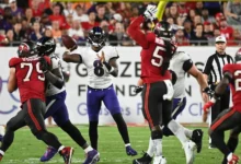 tampa bay buccaneers vs baltimore ravens match player stats