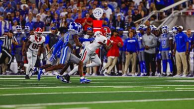 georgia bulldogs football vs kentucky wildcats football match player stats