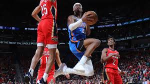 okc thunder vs new orleans pelicans match player stats