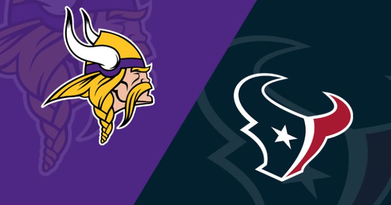 houston texans vs minnesota vikings match player stats